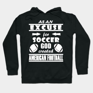 entschuldigung fussball american football geschenkidee spruch Hoodie